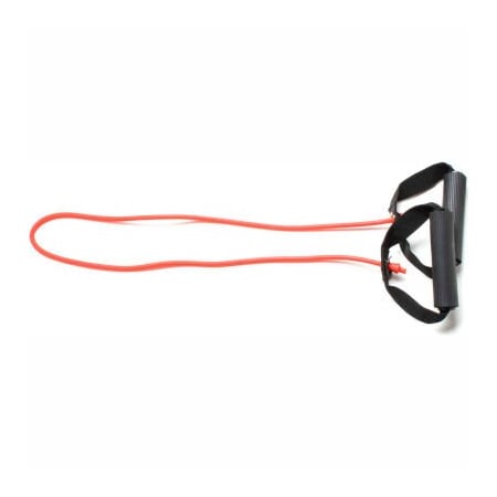 Fabrication Enterprises CanDo Exercise Tubing with Handles, Red, 36" 1334141